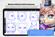 Furry Base Procreate Stamps, a Brush Add-On by Selentaori Studio (Thumbnail 10 of 17)