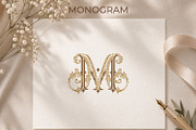 MM Wedding Monogram Logov, a Branding & Logo Template by LogoAV (Thumbnail 6 of 6)