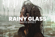 Rainy Glass Photo Effect, a Layer Style Add-On by AndrewPixel (Thumbnail 1 of 7)