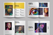Portfolio Magazine Layout, a Magazine Template by ContestDesign (Thumbnail 2 of 3)