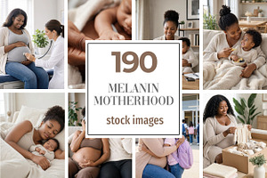 190 Melanin Motherhood Photos