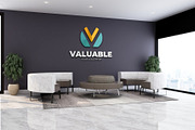 PSD Office Room Company Logo Mockup, a Product Mockup by Ayy (Thumbnail 3 of 23)