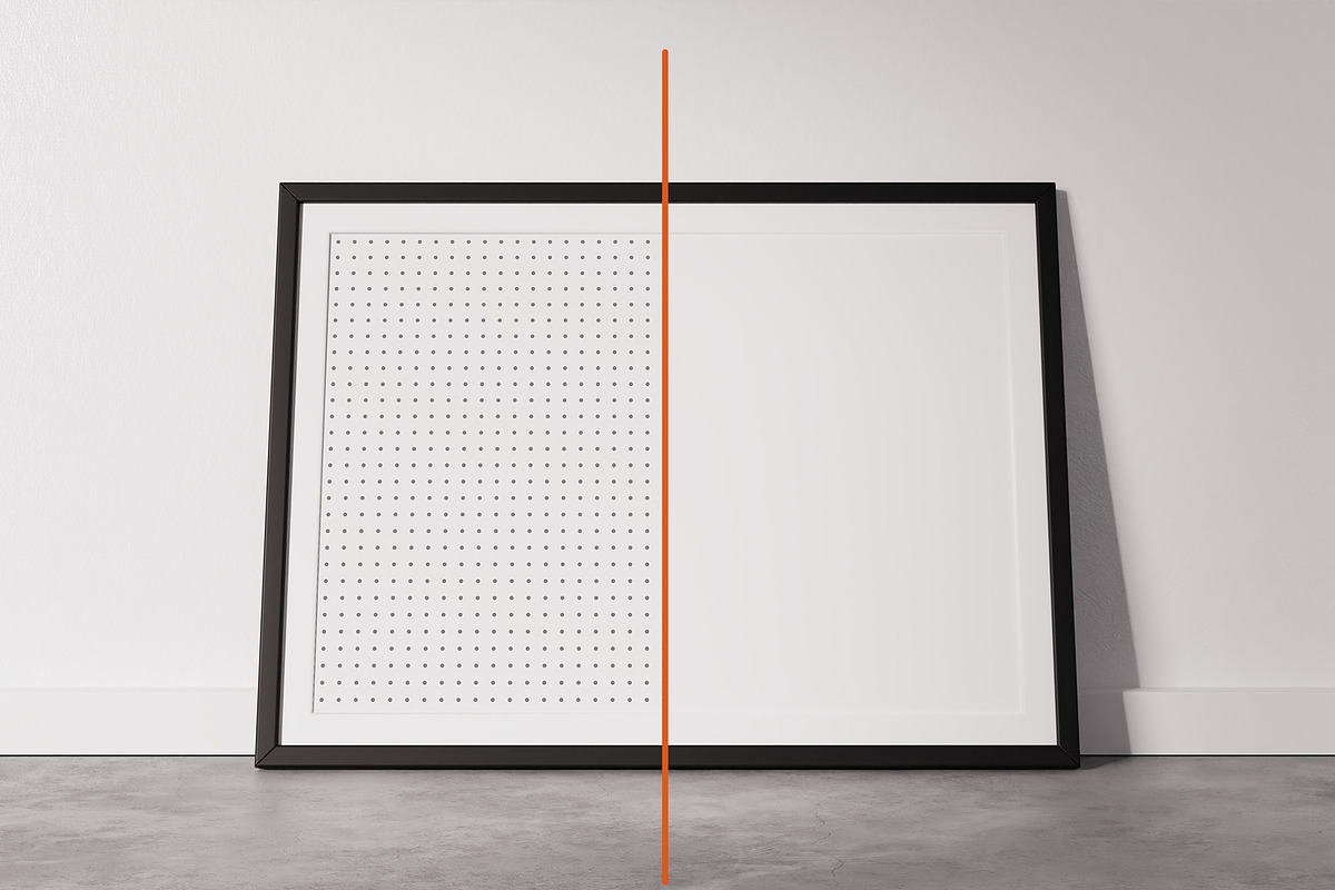 Minimalistic Frame Mockups, a Print Template by Indishop (Photo 4 of 10)