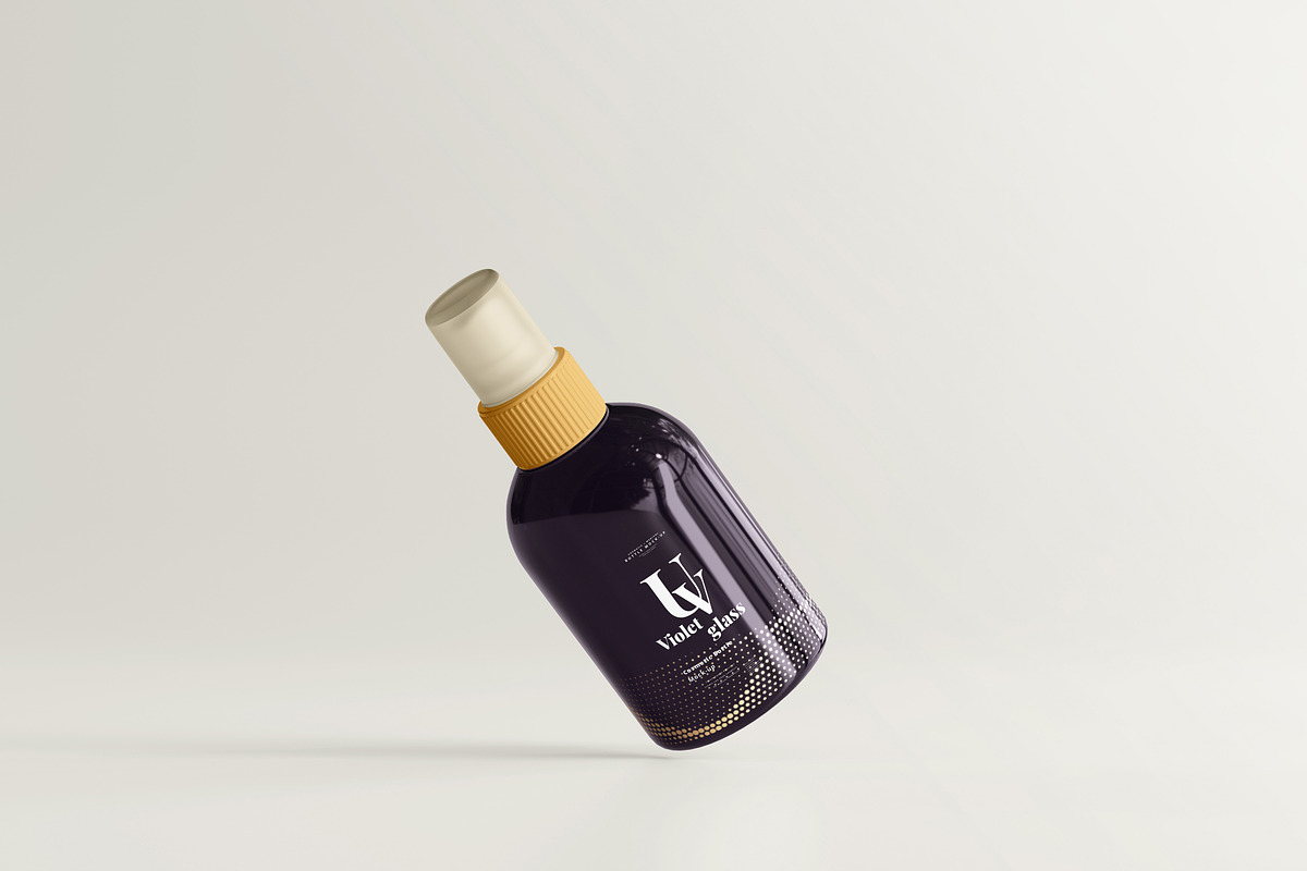 220+ Violet Glass Mock-up Bundle, a Cups & Container Mockup by pmvch (Photo 29 of 199)