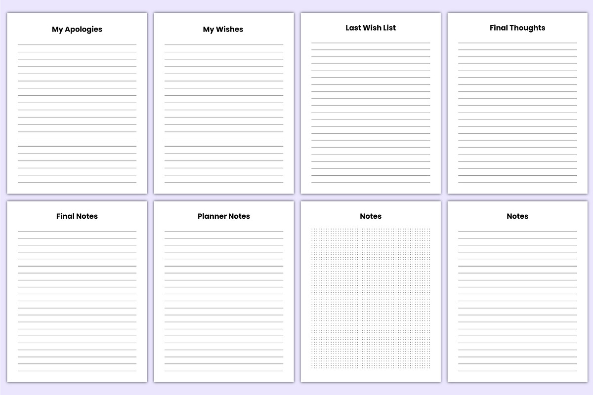 Rainbow 2025 End of Life Planner Kdp, a Stationery Template by Mustafiz (Photo 8 of 8)