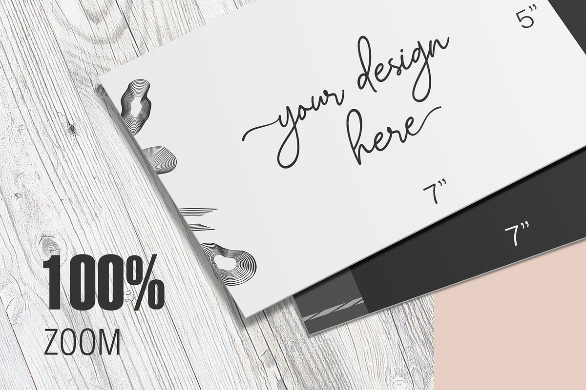 5x7 Postcard & Envelope Mockup, an Advertising Mockup by graphiccrew (Photo 10 of 15)