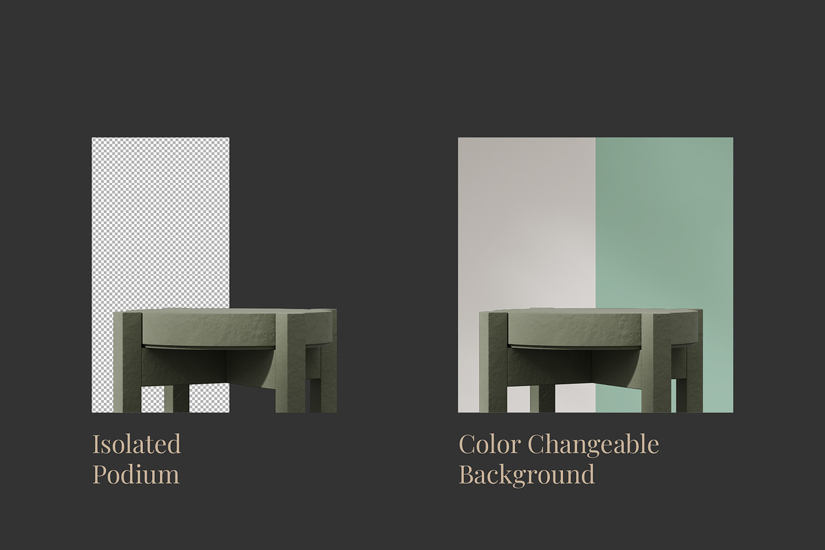 5 Podium with Transparent Background, a Background Graphic by faustudio (Photo 2 of 7)