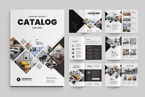 Furniture Product Catalog Template, a Brochure Template by afsar.hossain