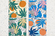 Tropical Digital Paper Pack, a Graphic by Norse Studio (Thumbnail 2 of 3)