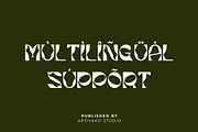 Ponno Creative Display Font, a Sans Serif Font by Artiveko (Thumbnail 7 of 8)