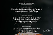 Baratie, a Script Font by Bokuto Studio (Thumbnail 8 of 8)