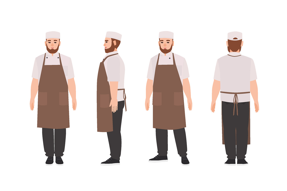 Chef and cook set, a Food Illustration by Good Studio (Photo 6 of 7)
