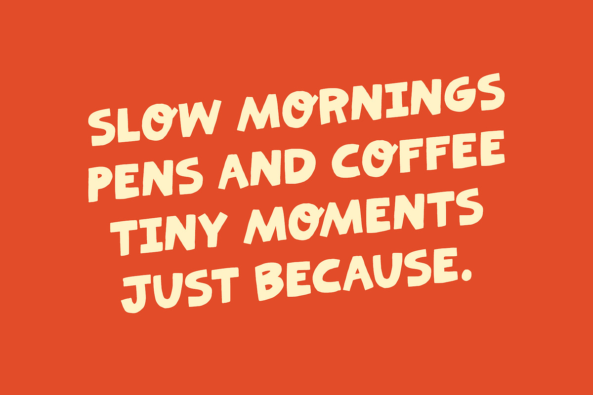 Lemon Crayon A Playful Typeface, a Handwritten Font by supfonts (Photo 2 of 9)