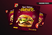 Fast Food Instagram Post Template, a Social Media Template by Yunus Ahmad (Thumbnail 4 of 5)