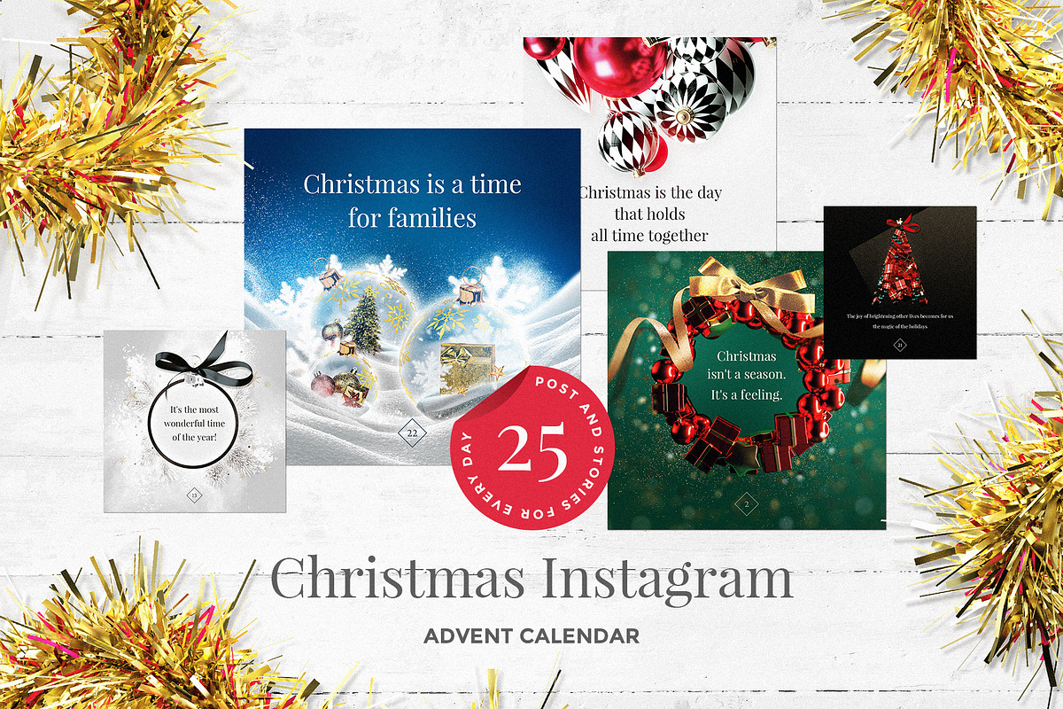 Advent Calendar Instagram | Canva, a Social Media Template by BigWeek (Photo 1 of 8)