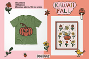 Kawaii Fall Pack - Illustrations, a Seasonal Illustration by DeniDiaz (Thumbnail 8 of 9)