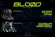 Zegan Wolf, a Sans Serif Font by inumocca_type (Thumbnail 5 of 13)