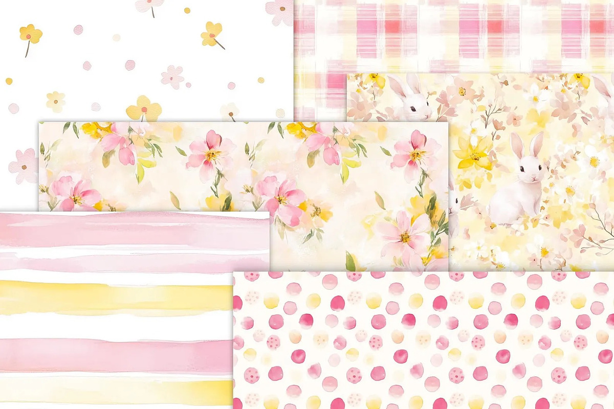 Spring Is Here. Pink Edition., a Seasonal Illustration by PeDe Designs (Photo 14 of 14)