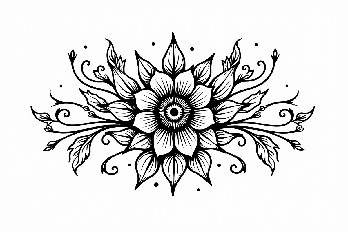 Luxury Mandala Ornament, an Illustration by jahid234 (Photo 8 of 9)