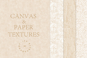 BUNDLE Canvas Paper Textures