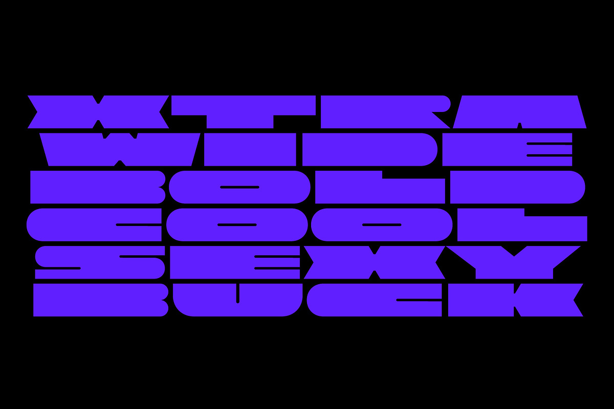 Buck Heavy, a Font by Here  FF (Photo 13 of 20)