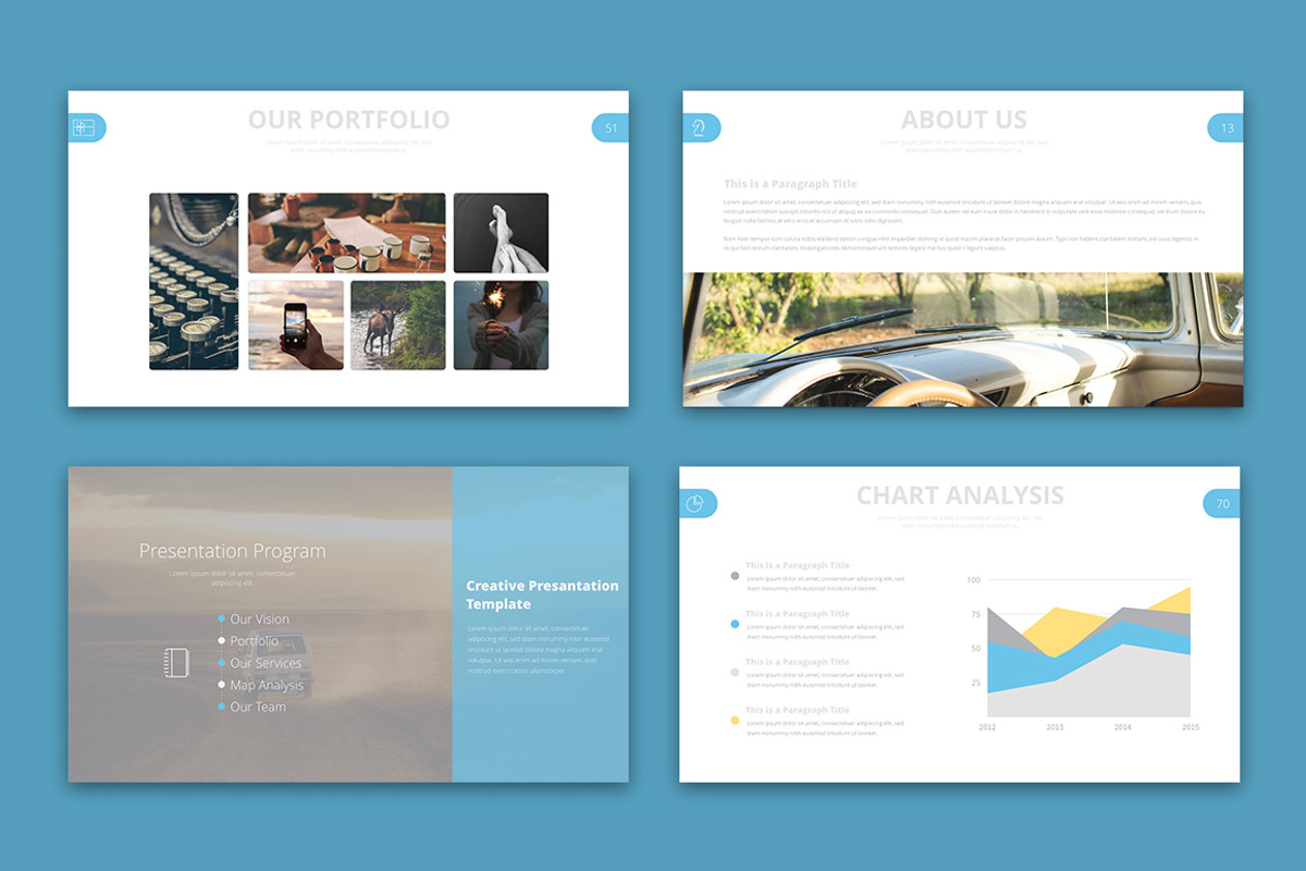 Abstract Powerpoint Template, a Presentation Template by PreFactory (Photo 4 of 5)