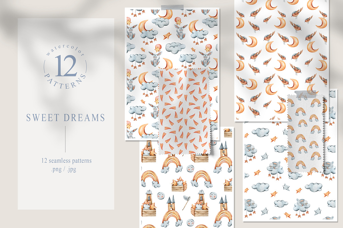 SALE!-70% OFF Nursery bundle, a Pattern Graphic by Tiana Geo (Photo 6 of 6)