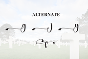 Cemetery | Script Font, a Handwritten Font by Scratchones (Thumbnail 8 of 9)