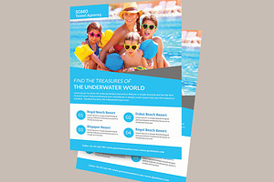Travel Agency Flyer Template