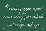 CS Galysia Pixel, a Script Font by Craft Supply Co. (Thumbnail 4 of 8)
