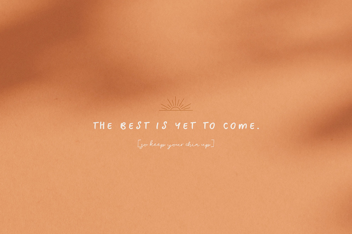 Quick Scrawl Script Font preview 5