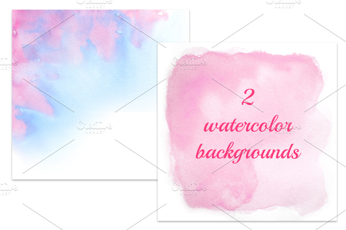 Cherry Blossom Watercolor Collection, a Decorative Illustration by Sveta Aho (Photo 5 of 6)