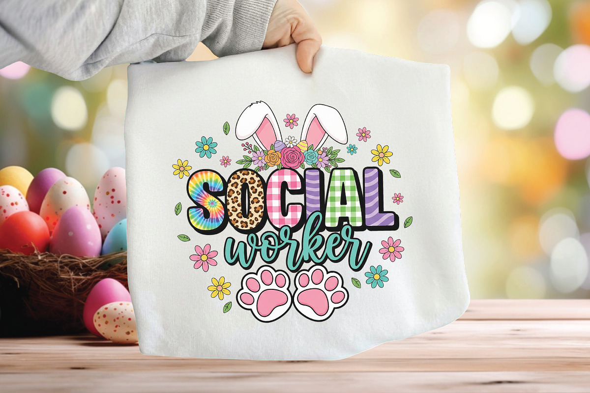 Every Bunny's Favorite Social Worker, an Illustration by CraftArtStudio (Photo 1 of 4)