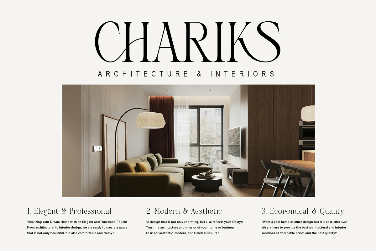 Kimora - An Elegant Serif Typeface, a Serif Font by Muflieart (Photo 8 of 10)