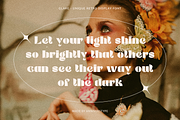 Glare - Retro Display Typeface, a Font by Annivers Type (Thumbnail 7 of 10)