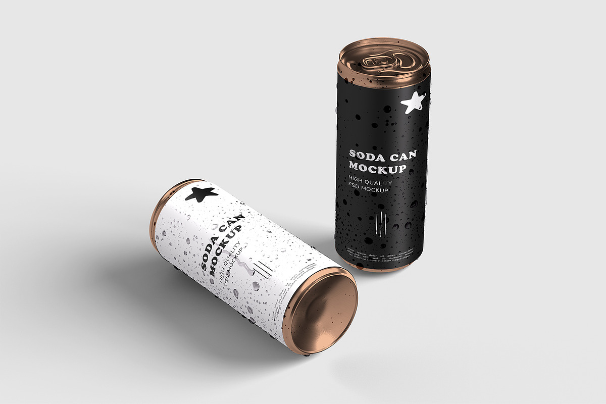Soda Can Mockup, a Packaging Mockup by graphicpages (Photo 10 of 15)