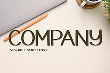 Company | Script Font