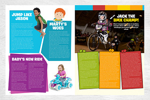 Kids Magazine Template