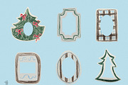 Paper Cut Christmas Frames & Cards, an Object Graphic by divanovskaya_nv (Thumbnail 13 of 18)