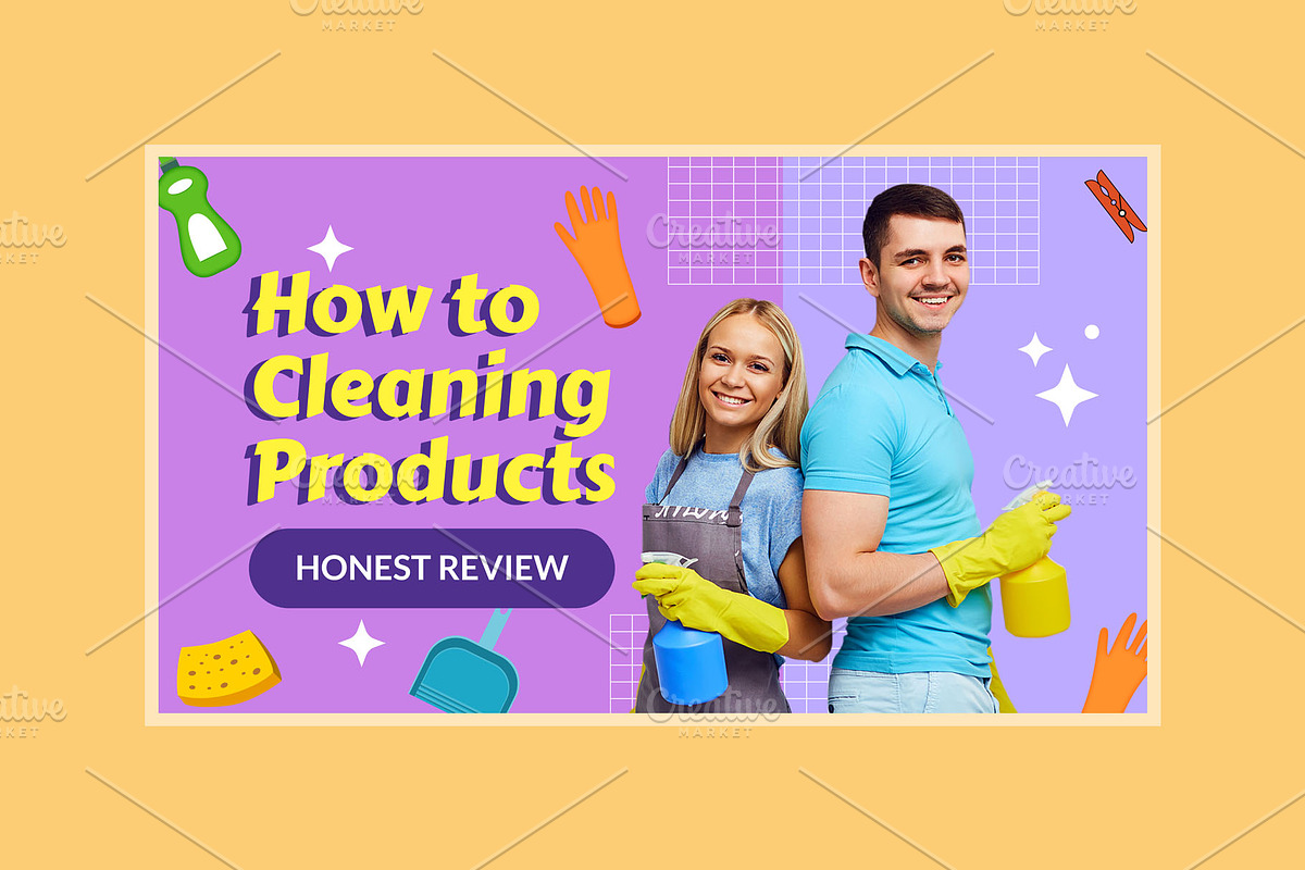 Product Review Youtube Thumbnail, a Social Media Template by hekenostudio (Photo 3 of 4)