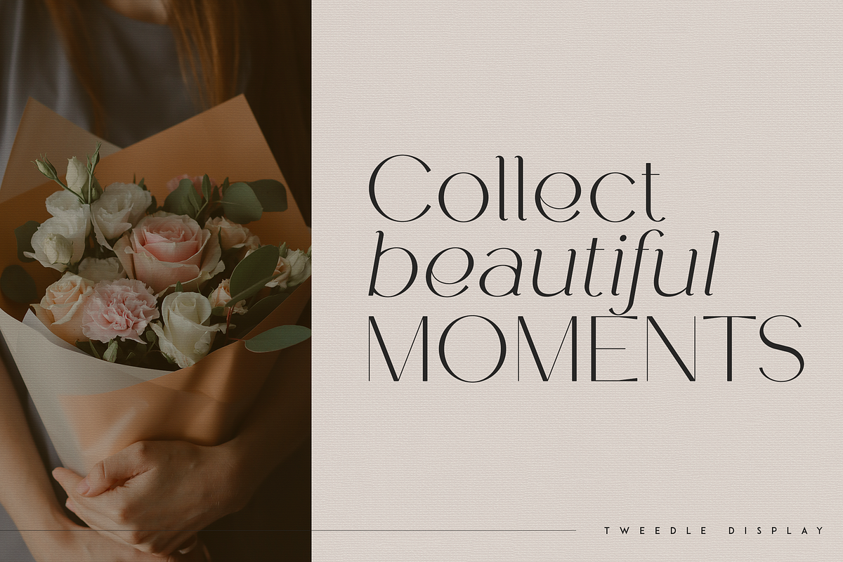 Tweedle - Display Typeface, a Serif Font by Only Fonts (Photo 3 of 10)