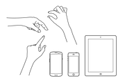 Hands & Devices Illustration Bundle, a Product Mockup by PitchStock (Thumbnail 2 of 5)