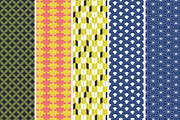 Japanese pattern and elements set, a Pattern Graphic by likorbut (Thumbnail 6 of 9)