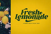 Lettown Hills, a Font by senzana (Thumbnail 4 of 10)