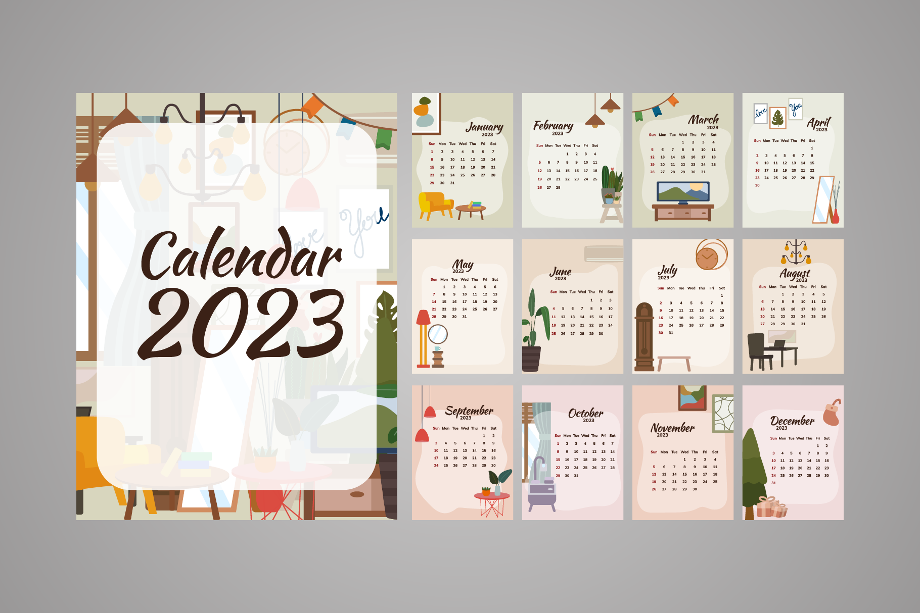 Printable 2023 Calendar Template