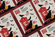 Poster Halloween Design Template, a Poster Template by MaikoHatta (Thumbnail 8 of 11)