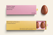 Easter Chocolate Egg Mockup, a Product Mockup by GraphicWave (Thumbnail 1 of 7)