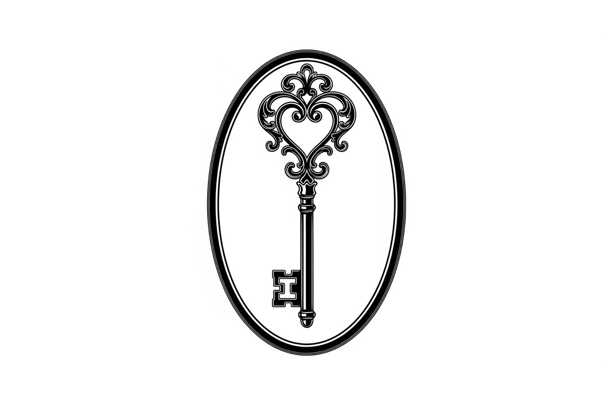 Vintage Key Frame SVG Bundle, an Illustration by Gaye Art (Photo 6 of 31)