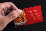Restaurant Business Card, a Business Card Template by graphicsunday (Thumbnail 2 of 3)