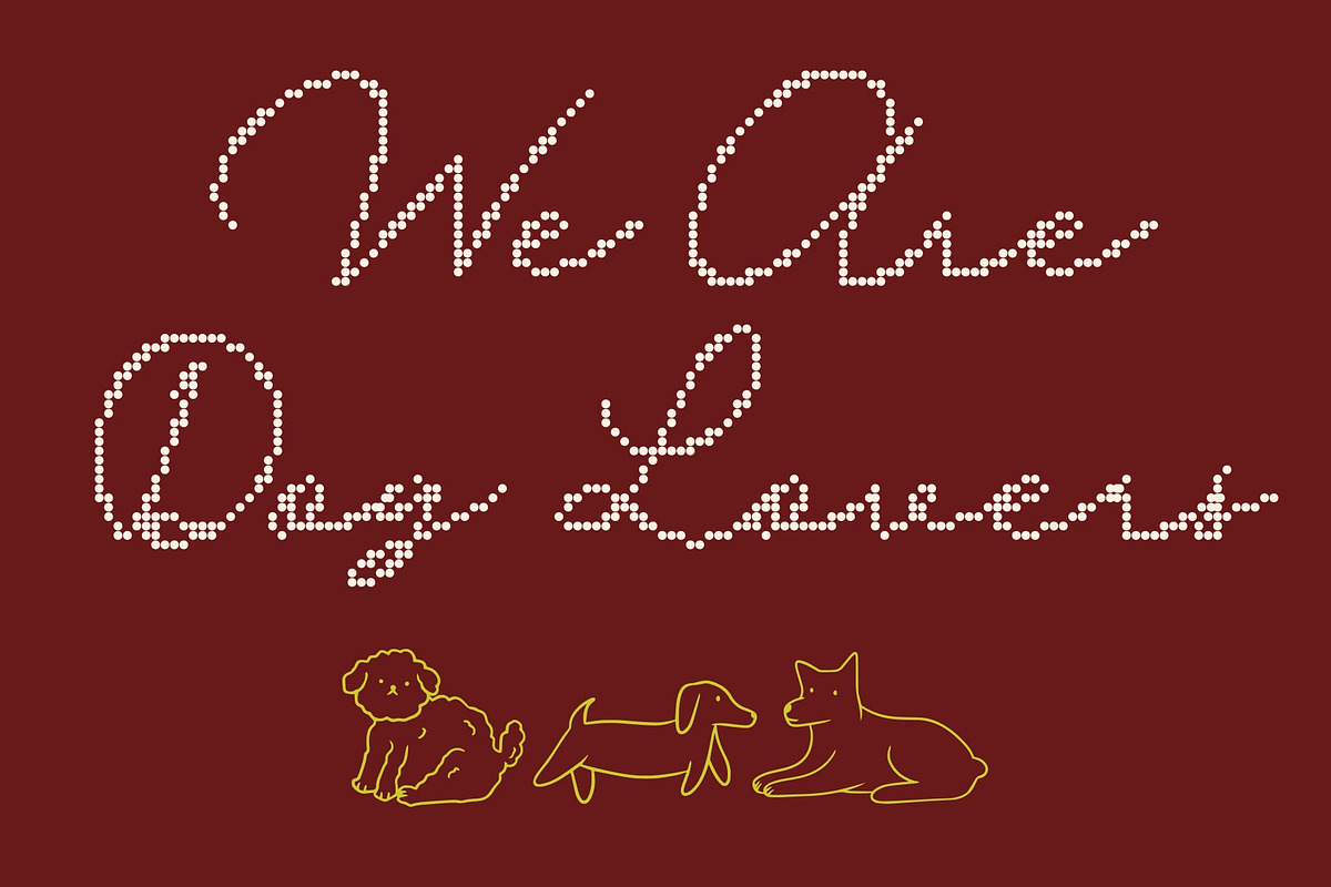 CS Lydia Disco, a Script Font by Craft Supply Co. (Photo 4 of 8)